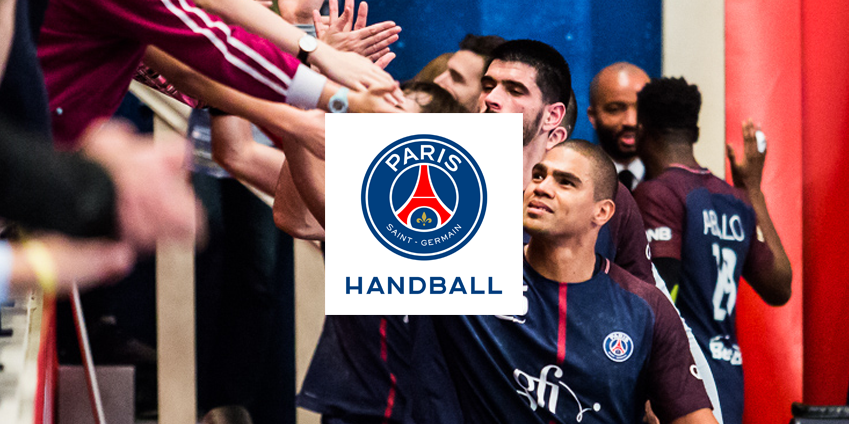 Les joueurs du Paris Saint Germain Handball utilisent HYDROJET